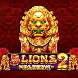 Official Slots logo: 5 Lions Megaways 2 by Pragmatic Play at Zeturf Casino