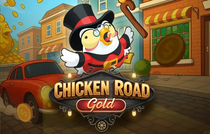 Chicken Road Gold logo by InOut Zeturf Casino
