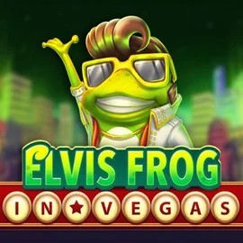Elvis Frog In Vegas slot logo by BGAMING at Zeturf Casino