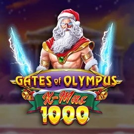 Slots logo of Gates of Olympus Xmas 1000 from Pragmatic Play at Zeturf Casino